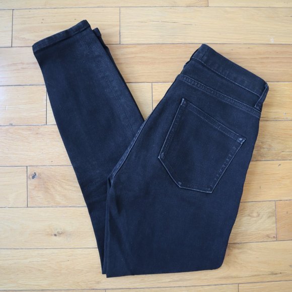 Everlane High Rise Skinny Ankle Black Jeans, Size 26 - Picture 13 of 13